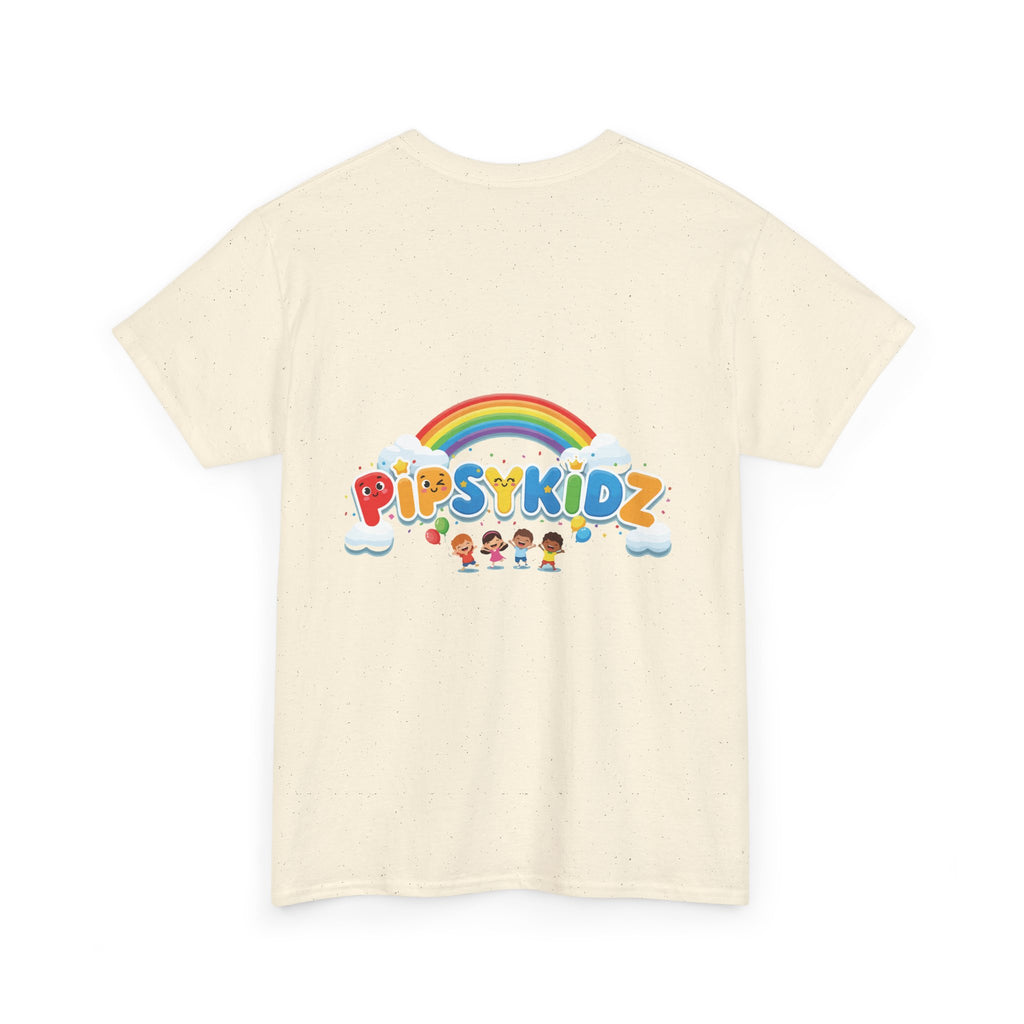 Kids T‑Shirt — Colorful "PipsyKidz" Rainbow Design for Children