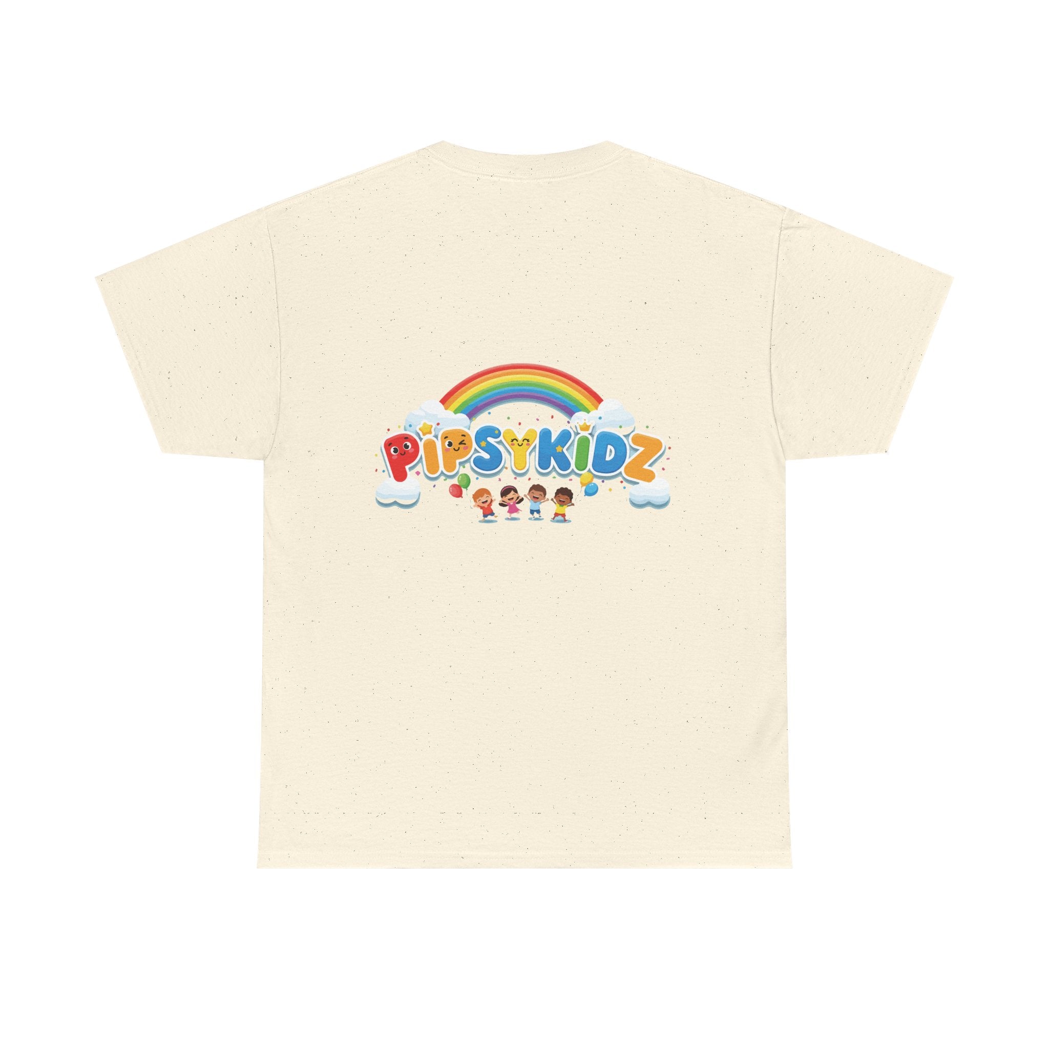 Kids T‑Shirt — Colorful "PipsyKidz" Rainbow Design for Children