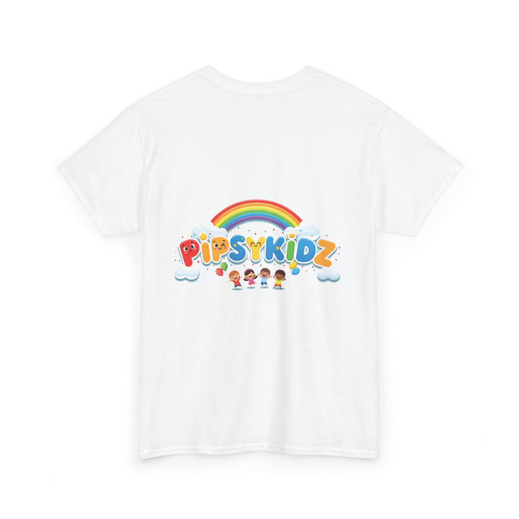 Kids T‑Shirt — Colorful "PipsyKidz" Rainbow Design for Children