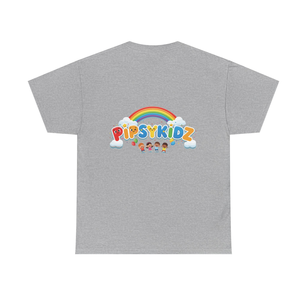 Kids T‑Shirt — Colorful "PipsyKidz" Rainbow Design for Children