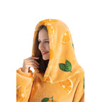 Wearable Plush Blanket Hoodie