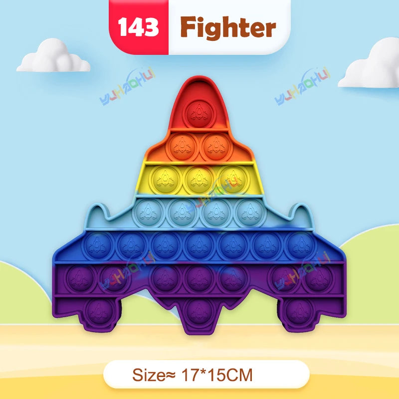 Rainbow Pop Bubble Fidget Toy