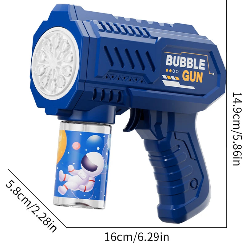 Space Bubble Gun Toy