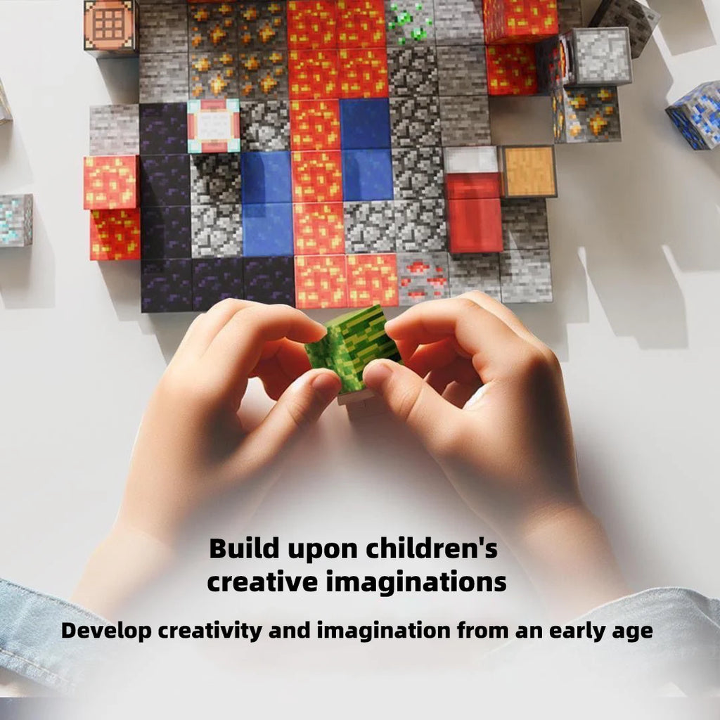 Magnetic Building Blocks Set