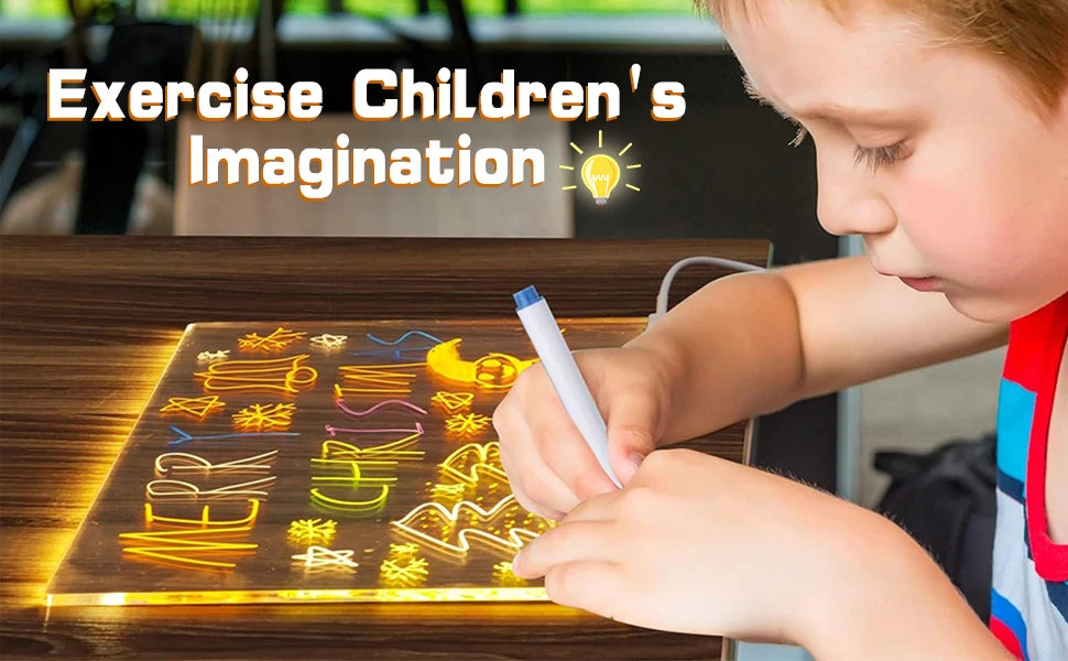LED Glow Drawing Board
