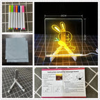 LED Glow Drawing Board
