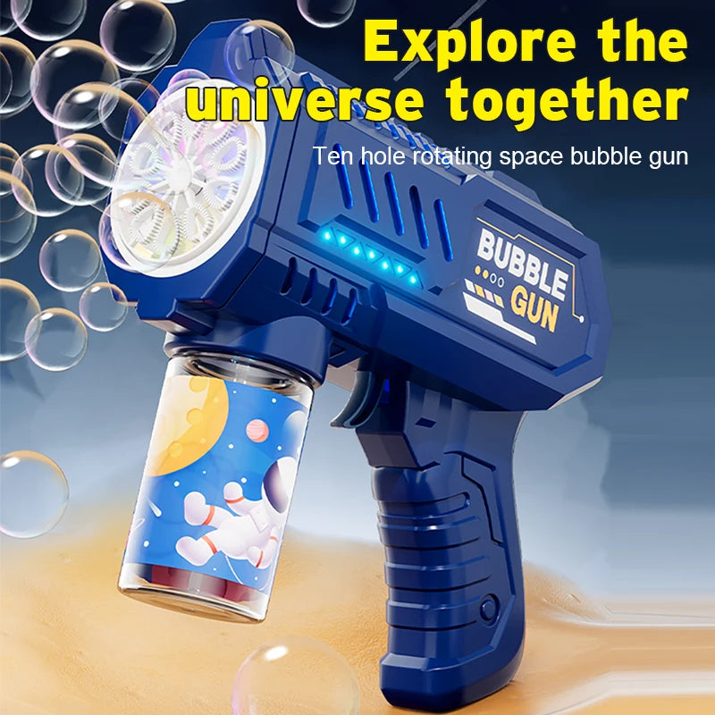 Space Bubble Gun Toy