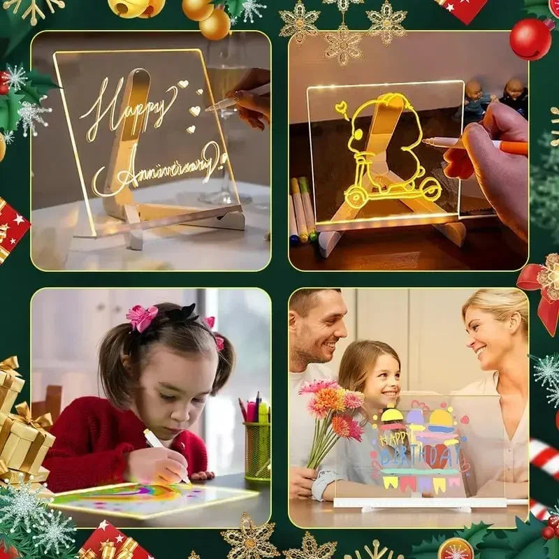 LED Glow Drawing Board