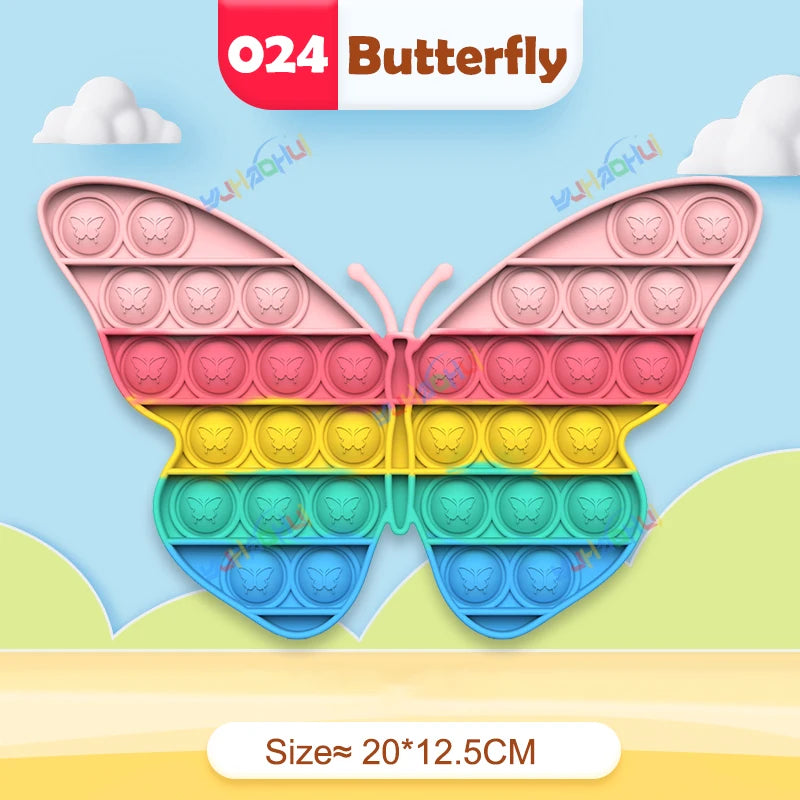 Rainbow Pop Bubble Fidget Toy