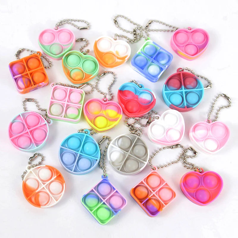 Mini Pop Keychain Fidget Toy
