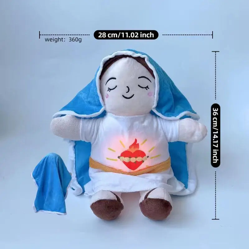 Jesus Breathing Plush Doll