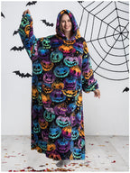 Wearable Plush Blanket Hoodie