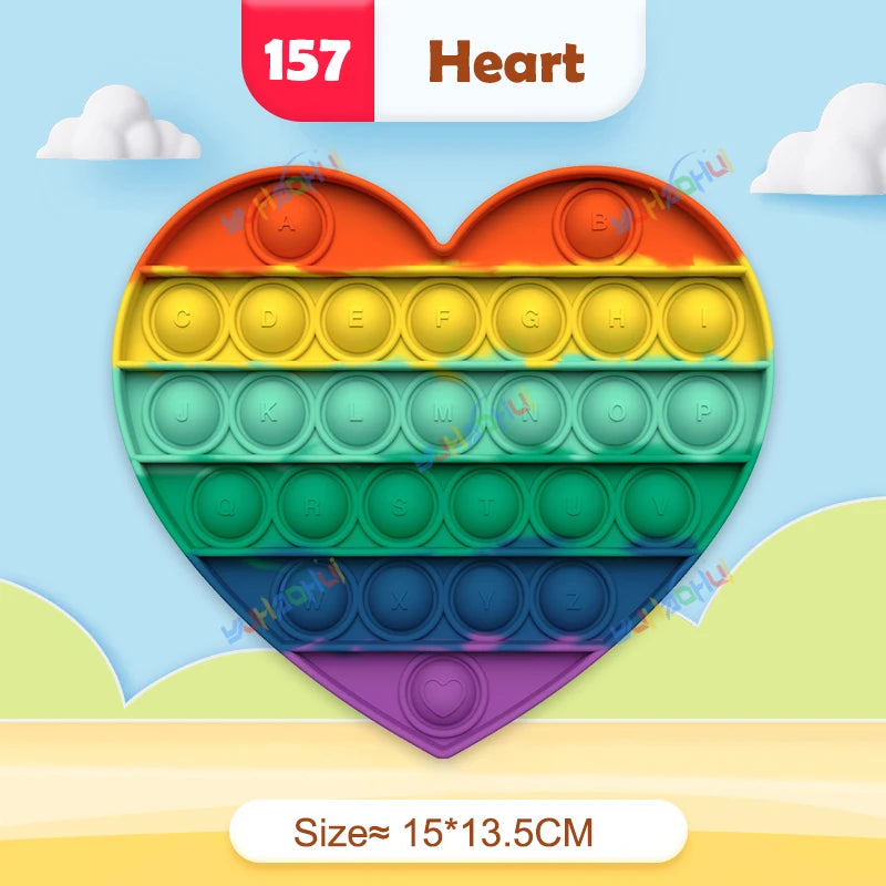 Rainbow Pop Bubble Fidget Toy