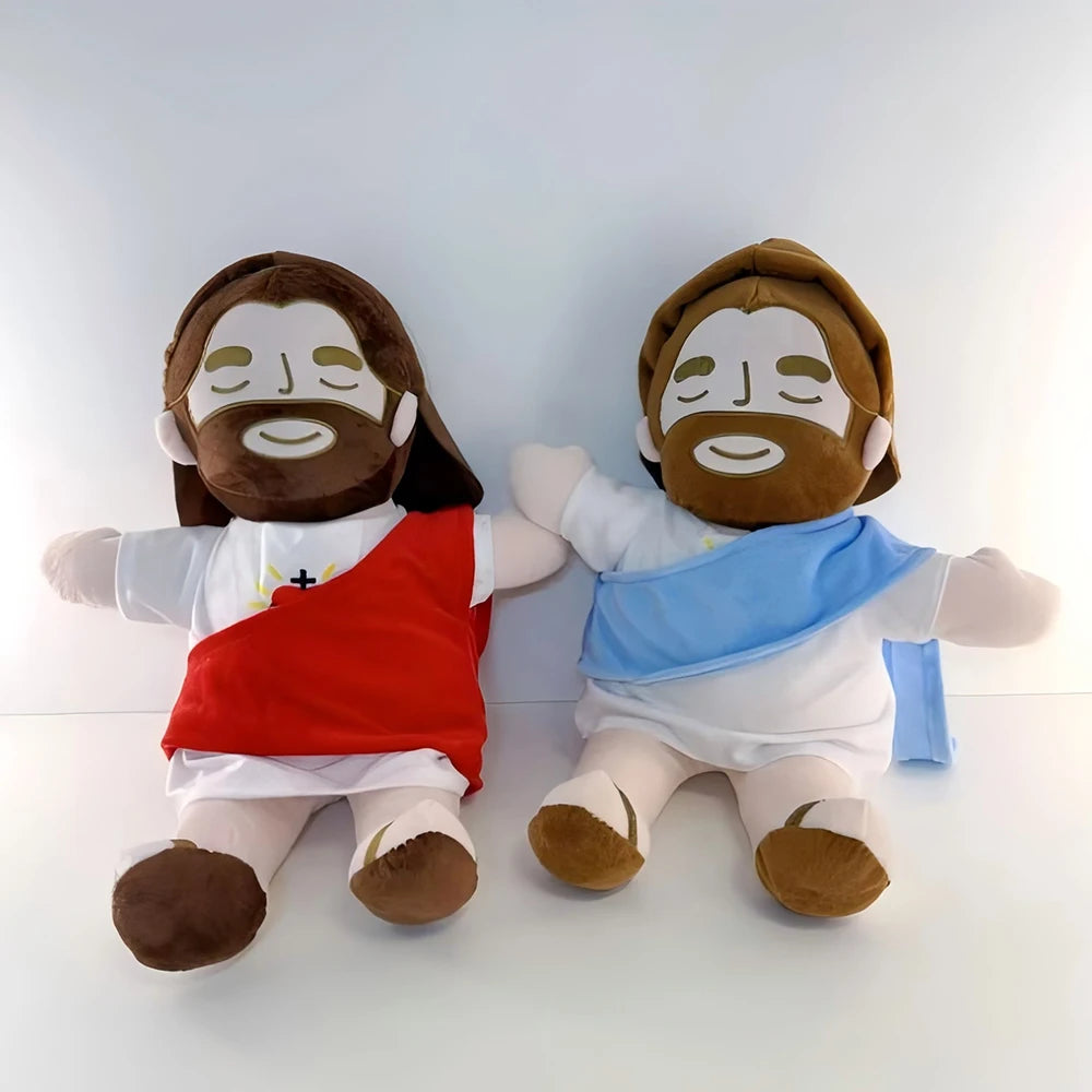 Jesus Breathing Plush Doll