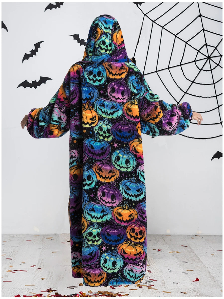 Wearable Plush Blanket Hoodie