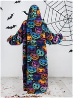 Wearable Plush Blanket Hoodie