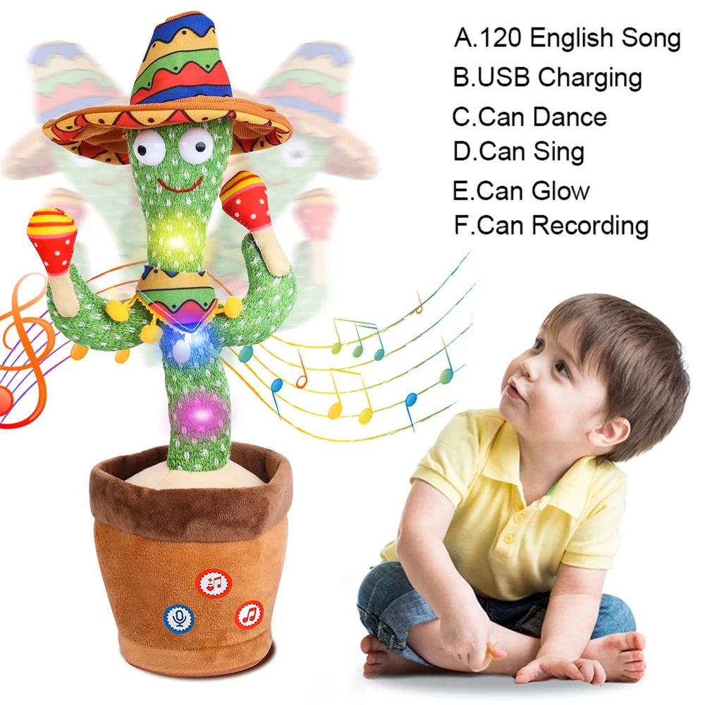 Talking Dancing Cactus Toy