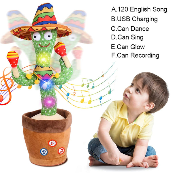 Talking Dancing Cactus Toy