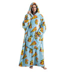 Wearable Plush Blanket Hoodie