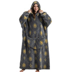 Wearable Plush Blanket Hoodie