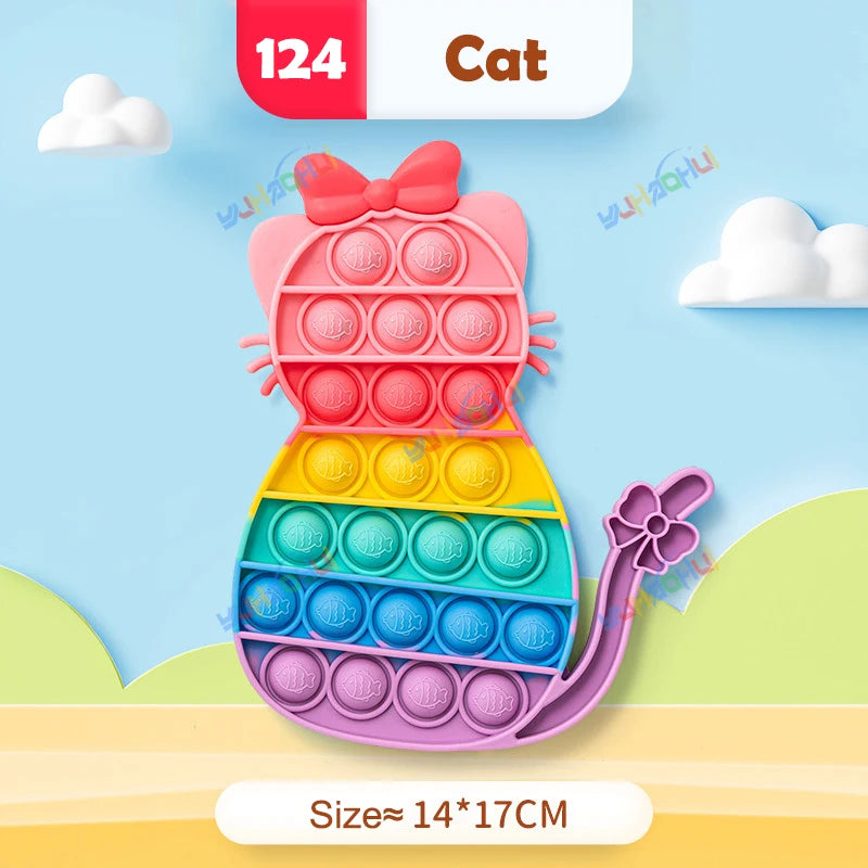 Rainbow Pop Bubble Fidget Toy