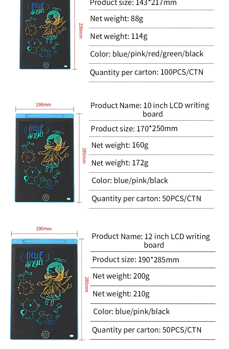 LCD Writing Tablet for Kids