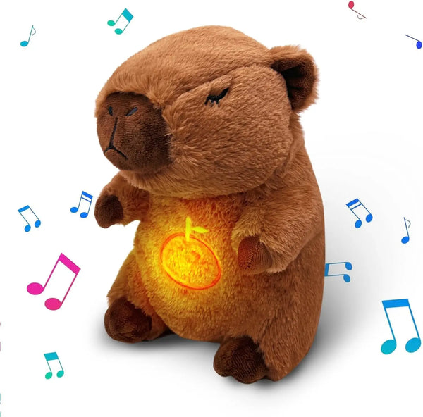 Breathing Capybara Plush Toy