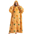 Wearable Plush Blanket Hoodie