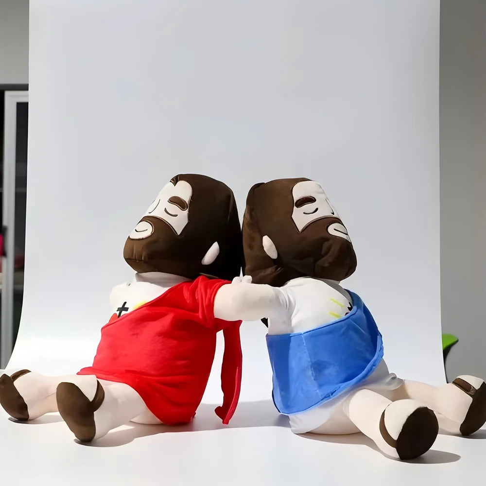 Jesus Breathing Plush Doll