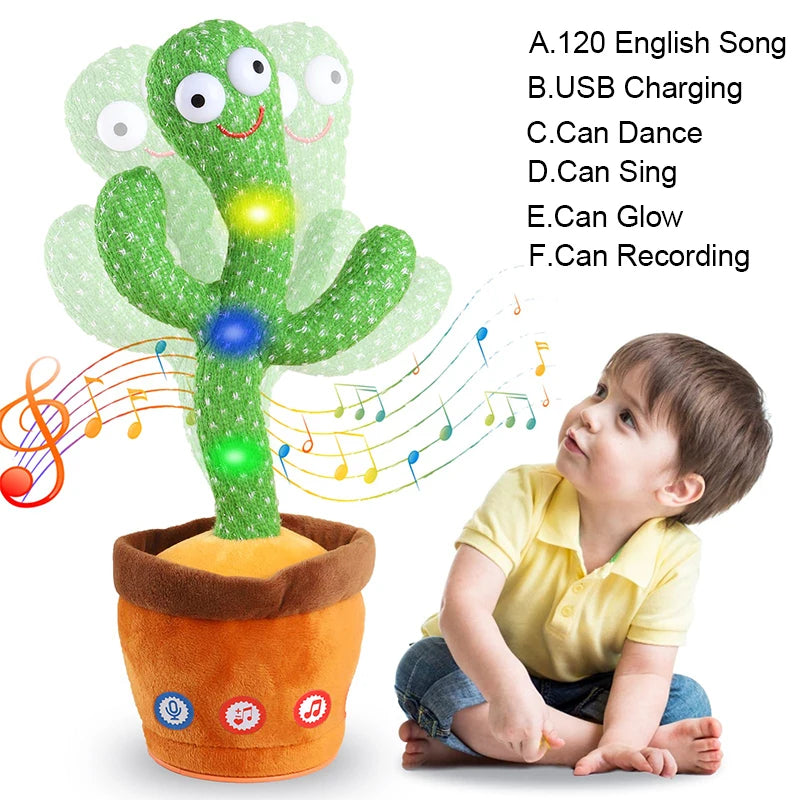 Talking Dancing Cactus Toy