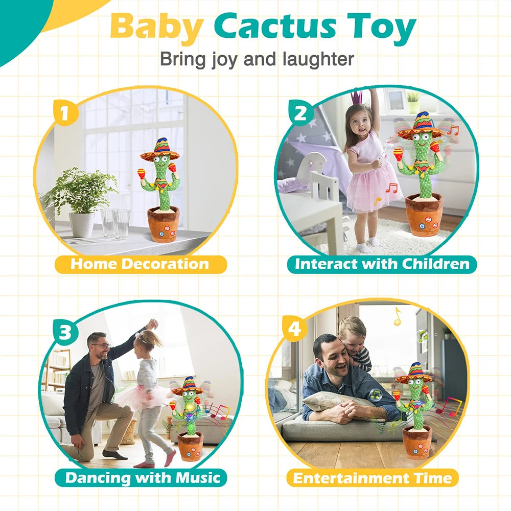 Talking Dancing Cactus Toy