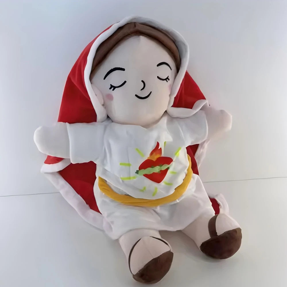 Jesus Breathing Plush Doll