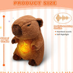 Breathing Capybara Plush Toy