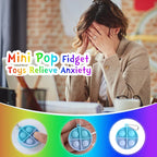 Mini Pop Keychain Fidget Toy