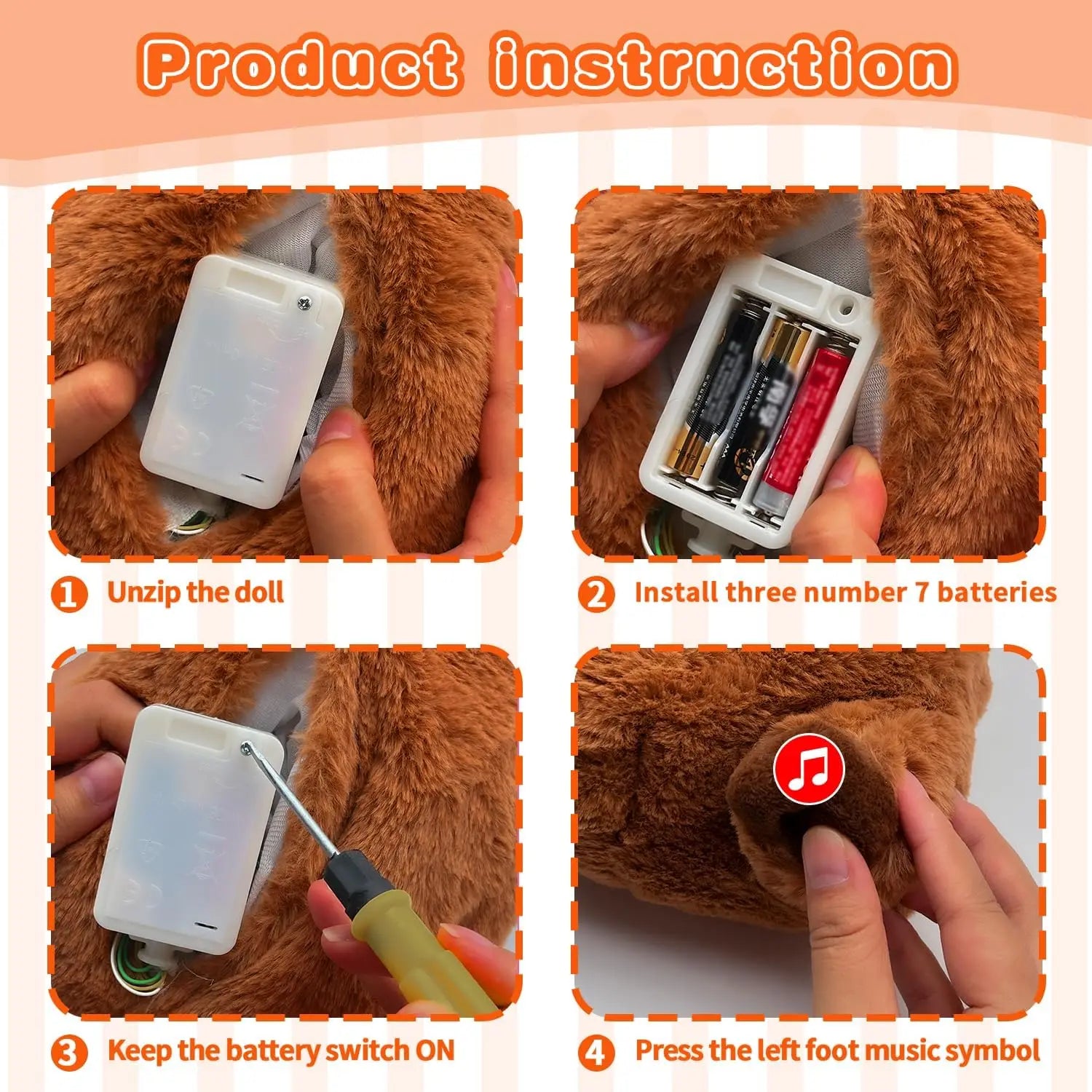 Breathing Capybara Plush Toy