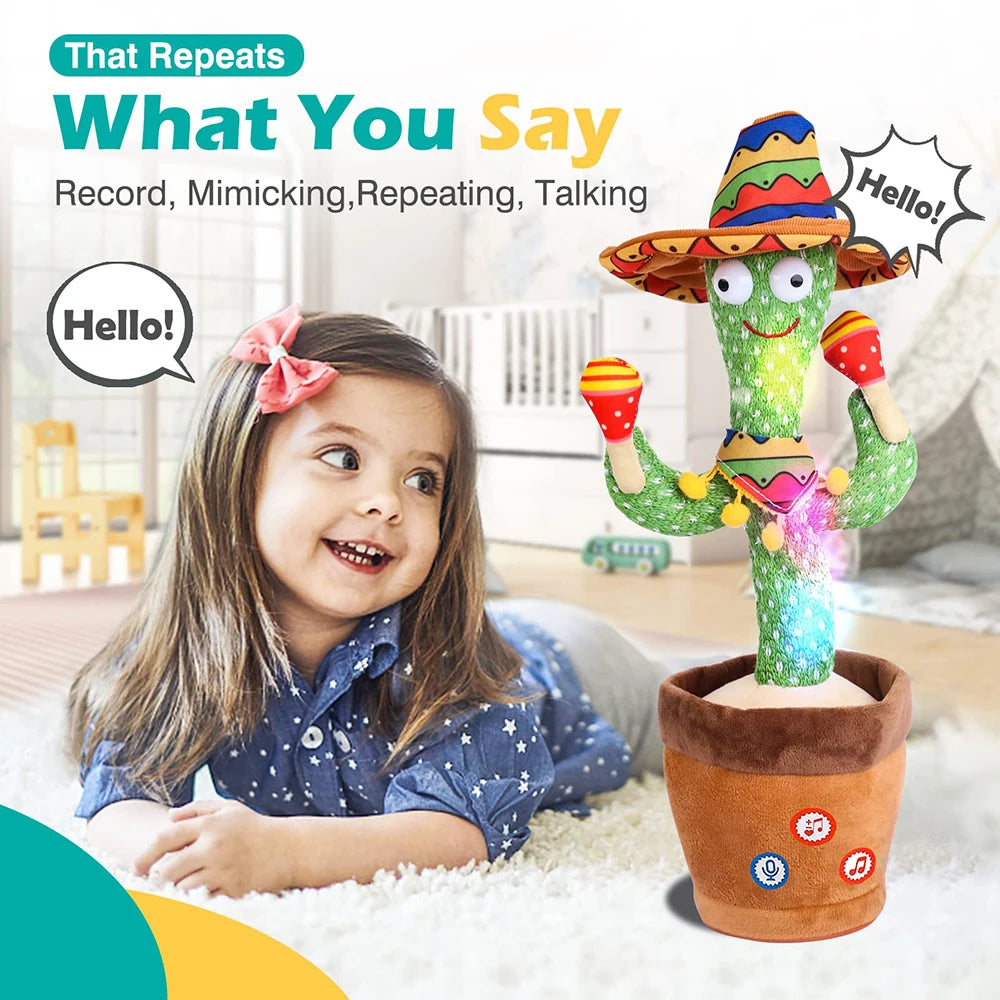 Talking Dancing Cactus Toy