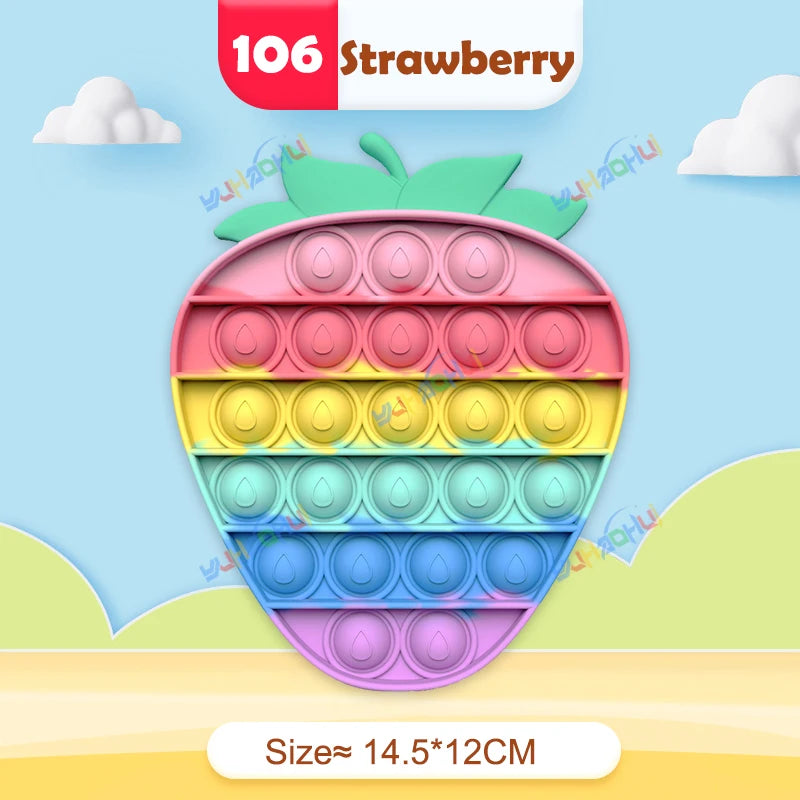 Rainbow Pop Bubble Fidget Toy