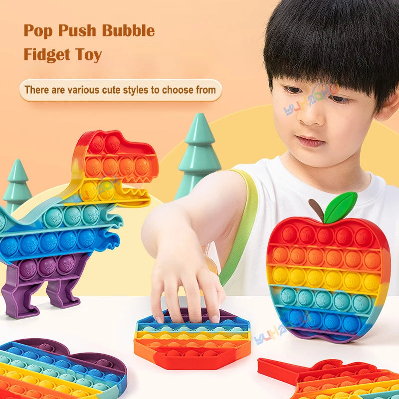 Rainbow Pop Bubble Fidget Toy
