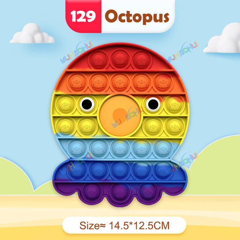 Rainbow Pop Bubble Fidget Toy