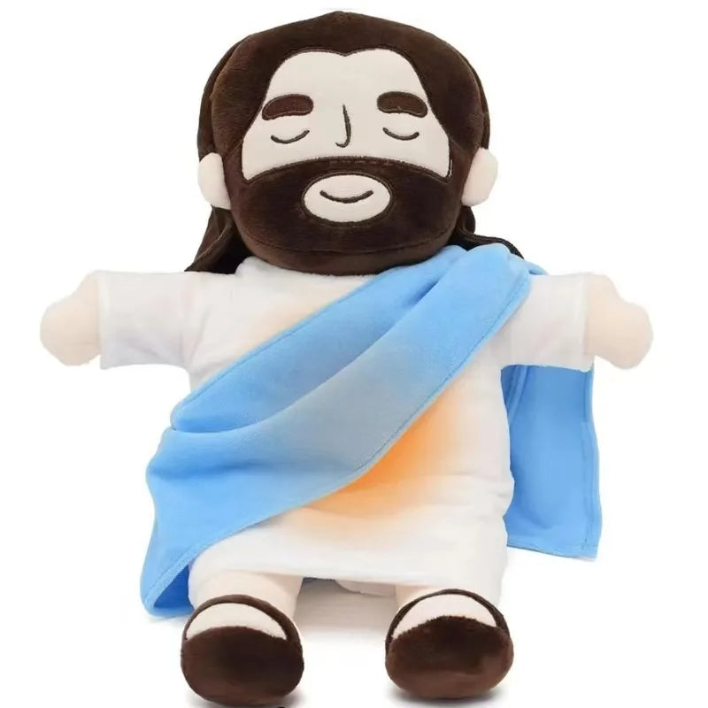 Jesus Breathing Plush Doll