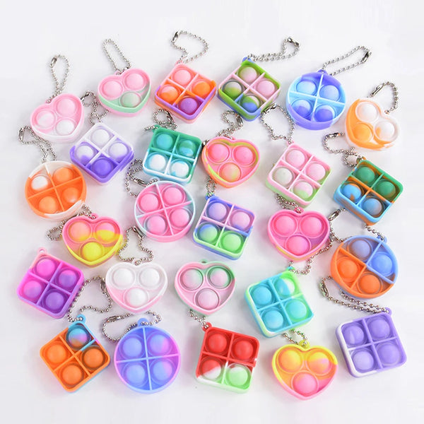 Mini Pop Keychain Fidget Toy