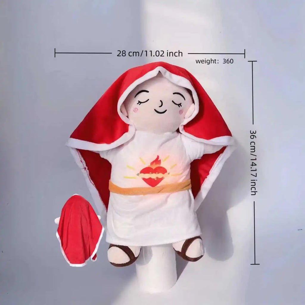 Jesus Breathing Plush Doll