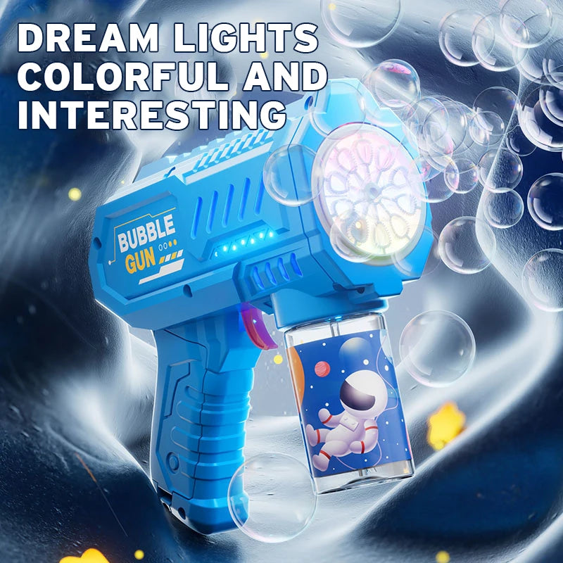 Space Bubble Gun Toy