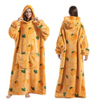 Wearable Plush Blanket Hoodie