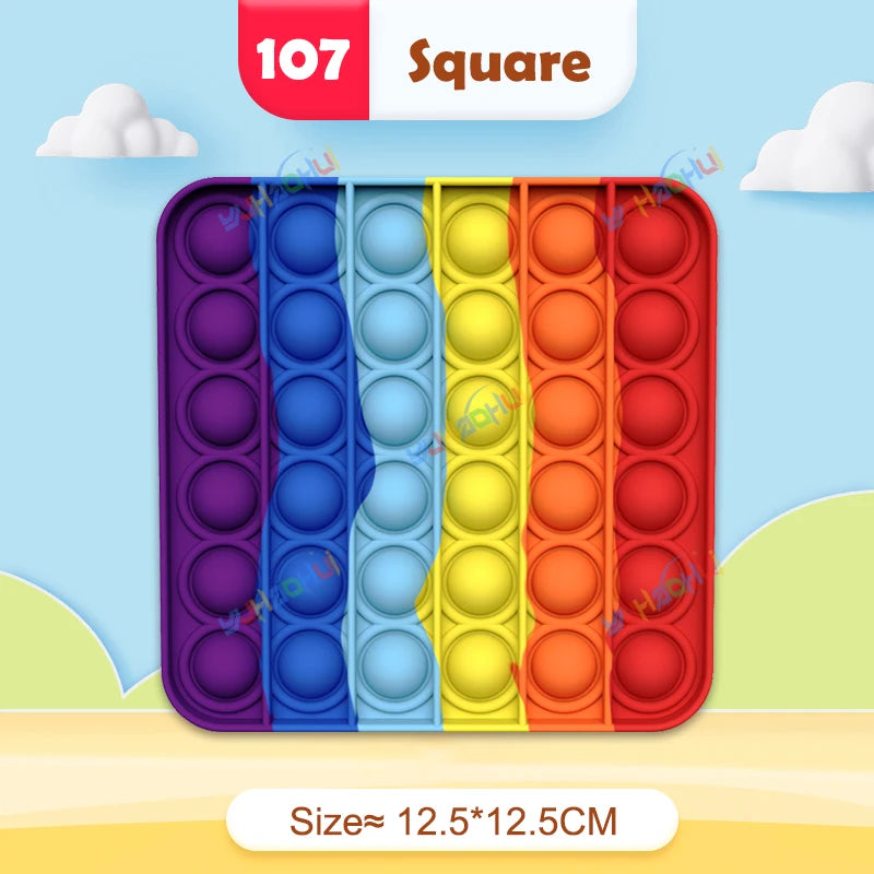 Rainbow Pop Bubble Fidget Toy