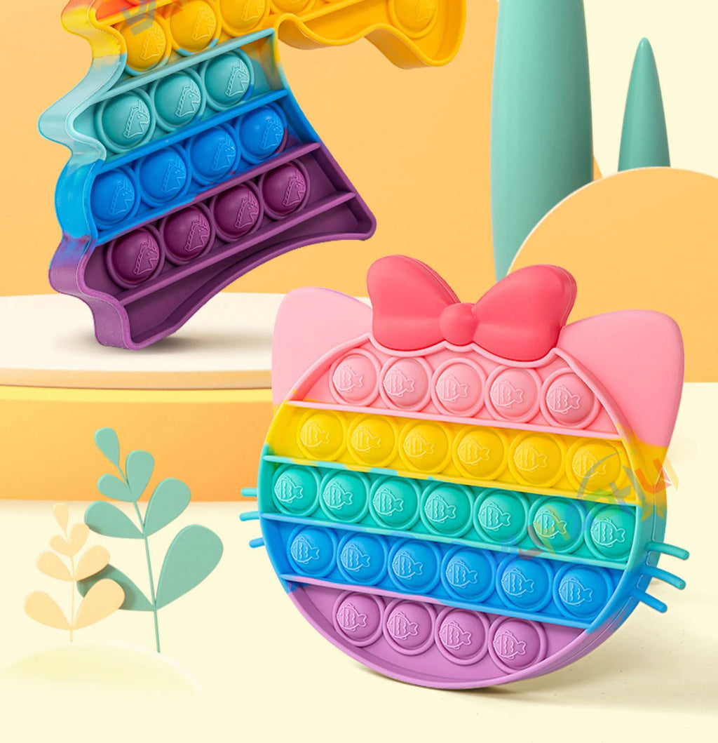 Rainbow Pop Bubble Fidget Toy
