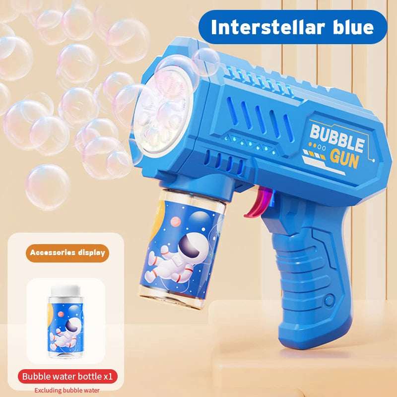 Space Bubble Gun Toy