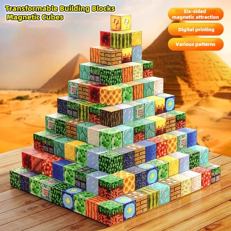 Magnetic Building Blocks Set
