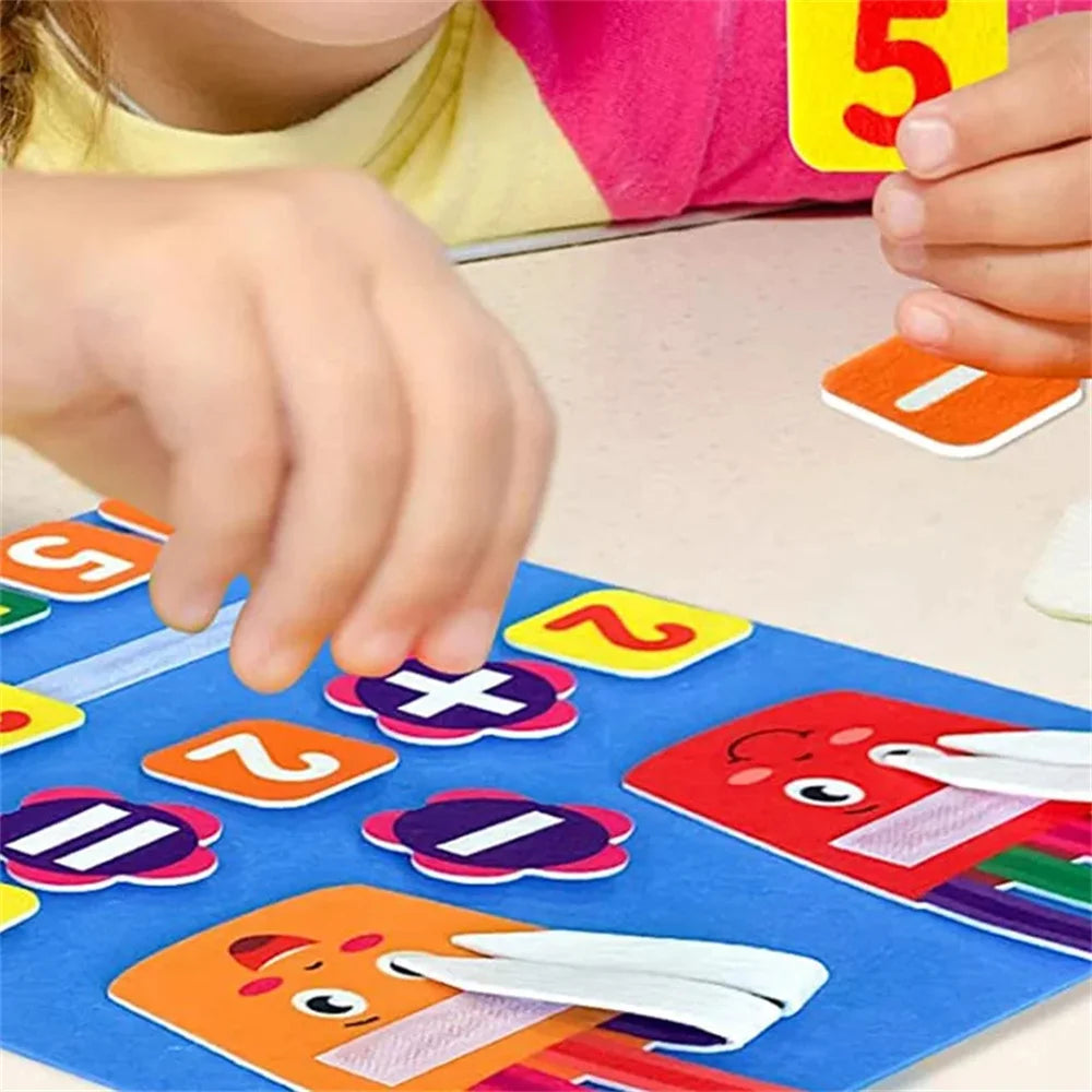 Felt Math Learning Board