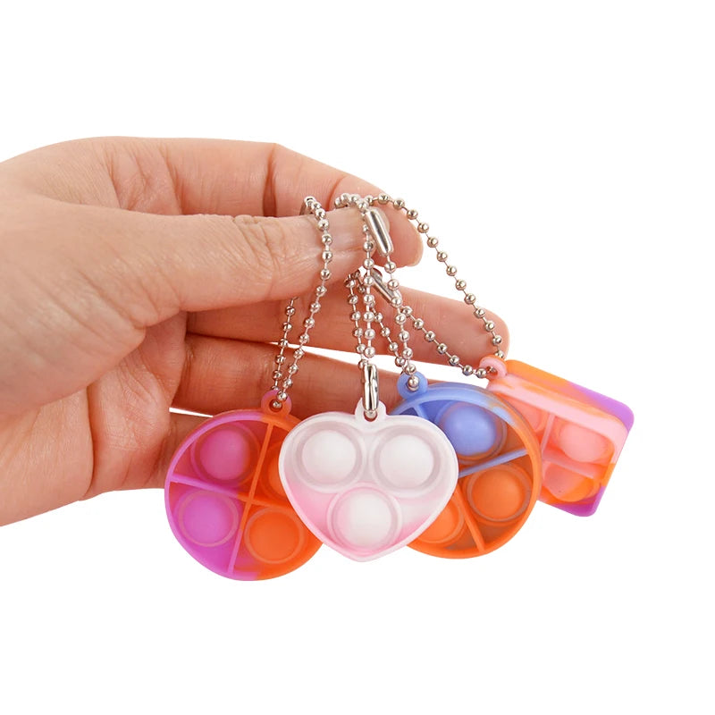 Mini Pop Keychain Fidget Toy